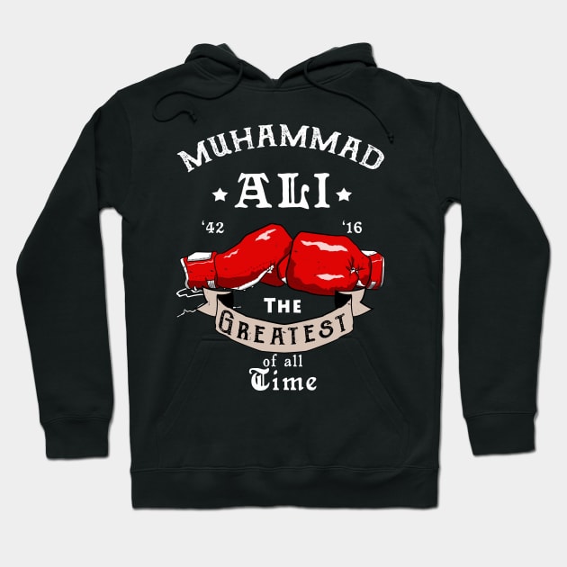 OTE Ali the greatest alt. Hoodie by OwnTheElementsClothing